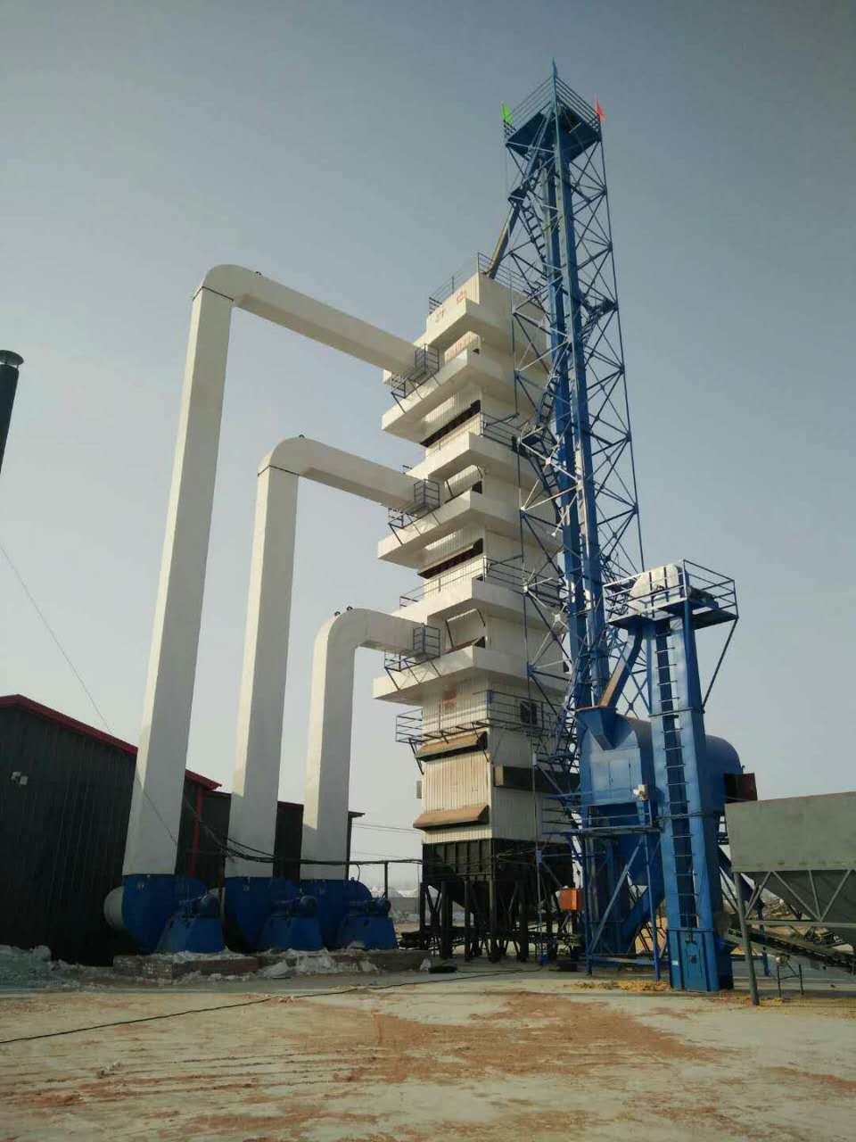 小麦烘干塔